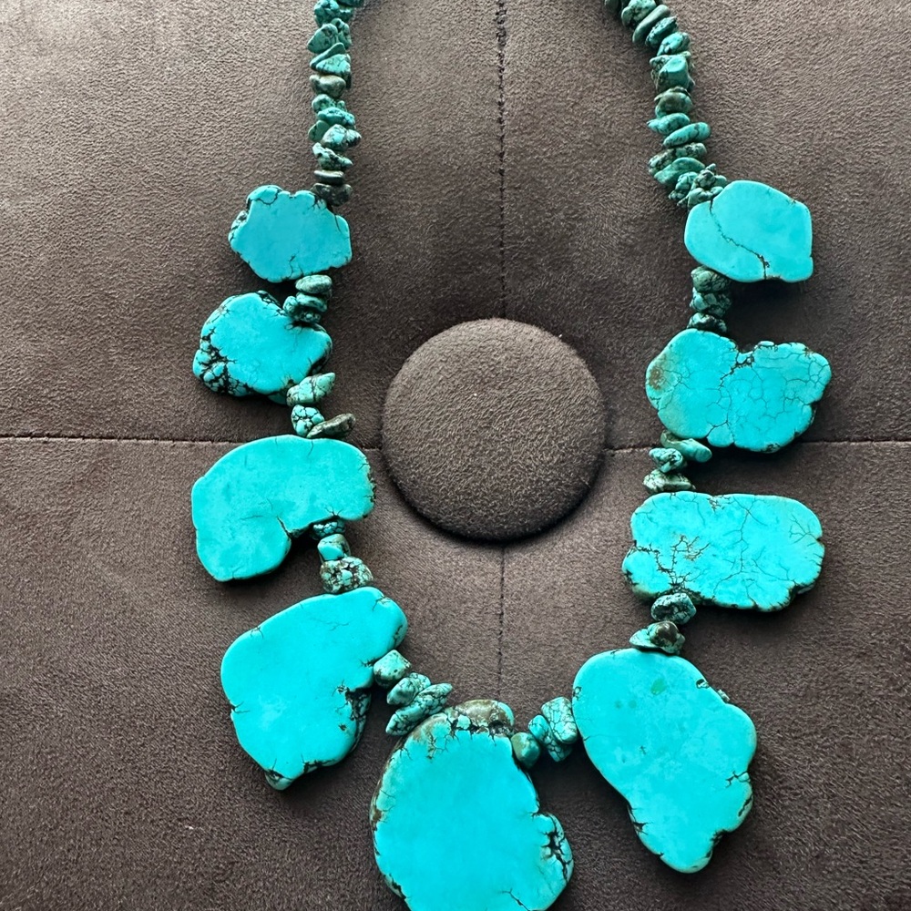 Turquoise Statement Necklace